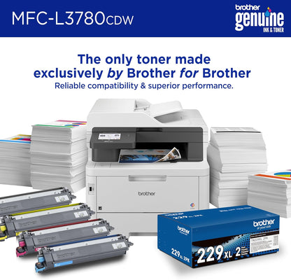 All-In-One Wireless Color Printer With Printing, Scanning, Copying And Faxing