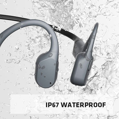 AfterShokz Aeropex Open-Ear Wireless Bone Conduction Headphones With Sport Belt - Cosmic Black 2.3