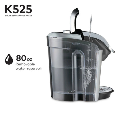 Keurig Single Serve Coffee Brewer, Slate, 80oz - K525