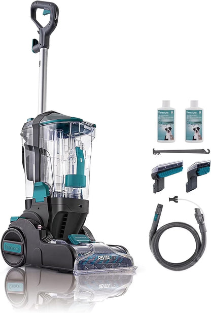 Kenmore Pet Portable Carpet Cleaner Machine, 3.2L Clean Tank, 1.4L Dirty Tank, 25ft Cord - KW4010
