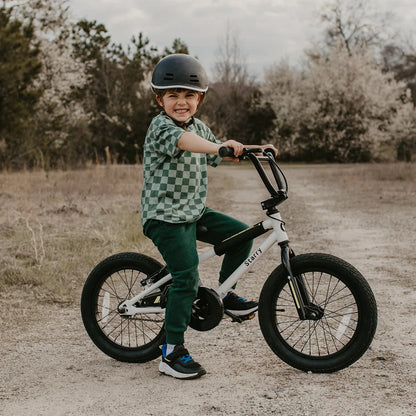 Glerc Kids BMX Style Bicycle 14 Inch Blue With Training Wheels And Coaster Brake