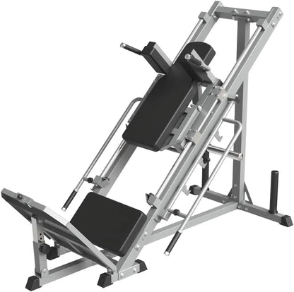 2-In-1 Leg Press And Hack Squat Machine With Linear Bearing - 45-Degree